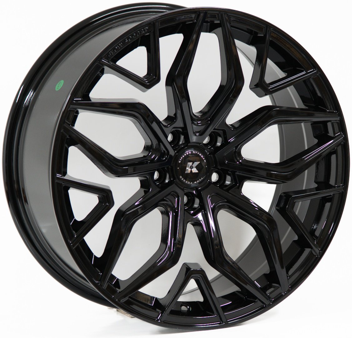 Kipardo KF3753 8.5x19/5x114.3 D67.1 ET35 4 диска черный купить,NaN
