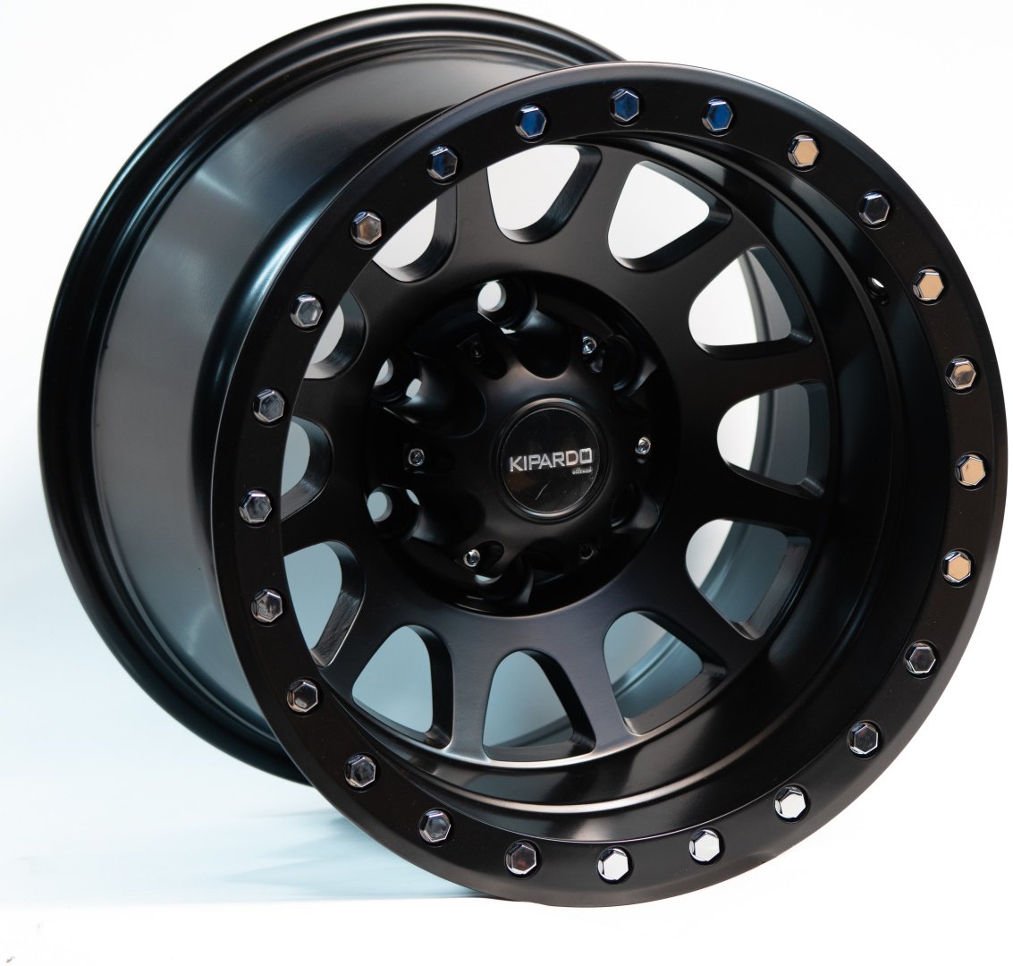 Kipardo K1016 10x16/6x139.7 D110.1 ET-44 4 диска черный матовый купить,NaN