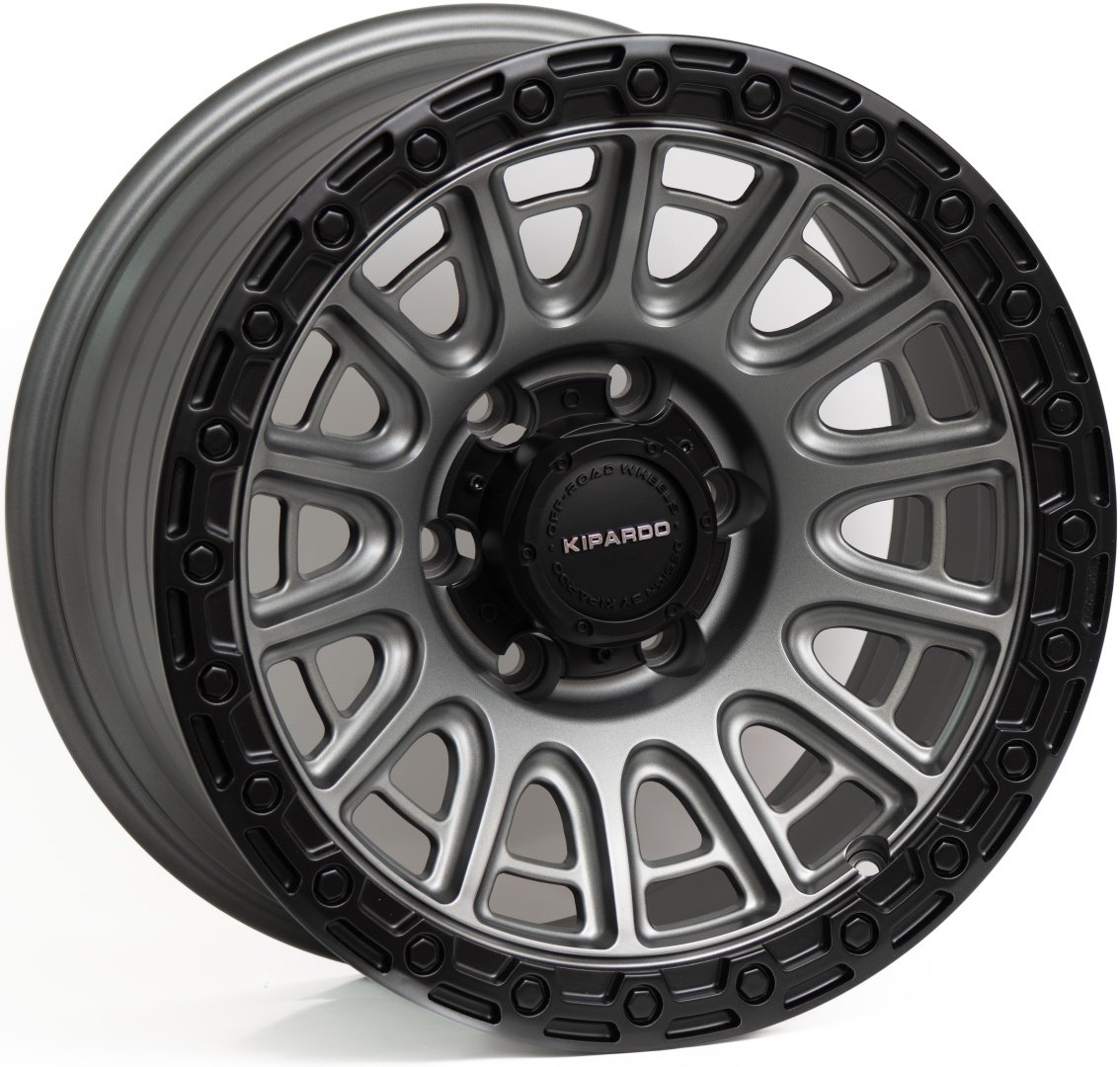 Kipardo LX170 8.5x17/6x139.7 D110.1 ET0 4 диска черный, графит купить,NaN
