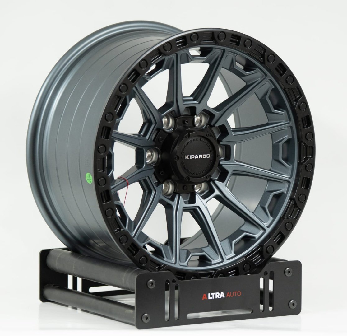 Kipardo KF15 9x17/6x139.7 D106.1 ET12 4 диска графит, черный, серебристый купить,NaN