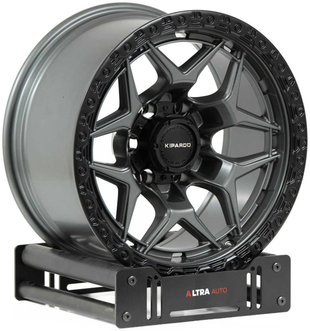 Kipardo KF47 9x17/6x139.7 D110.1 ET-12 4 диска черный, серебристый, графит матовый купить,NaN