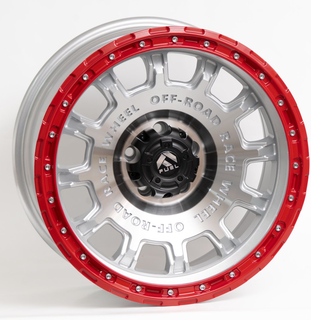 Kipardo FBX034-7 8.5x17/5x108 D60.1 ET0 4 диска серебристый, красный купить,NaN