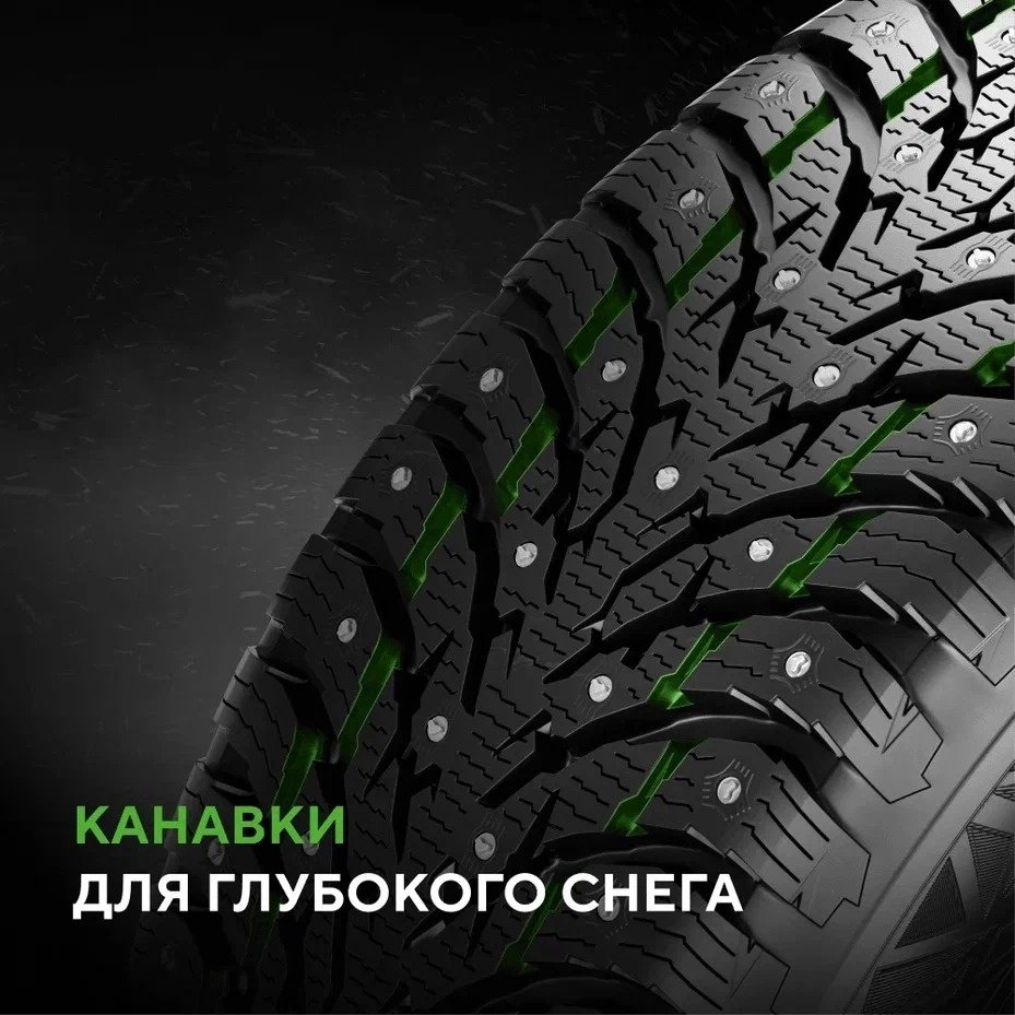 Ikon Tyres (Nokian) Autograph Ice 9 SUV 275/55 R19 115 T с шипами купить,NaN