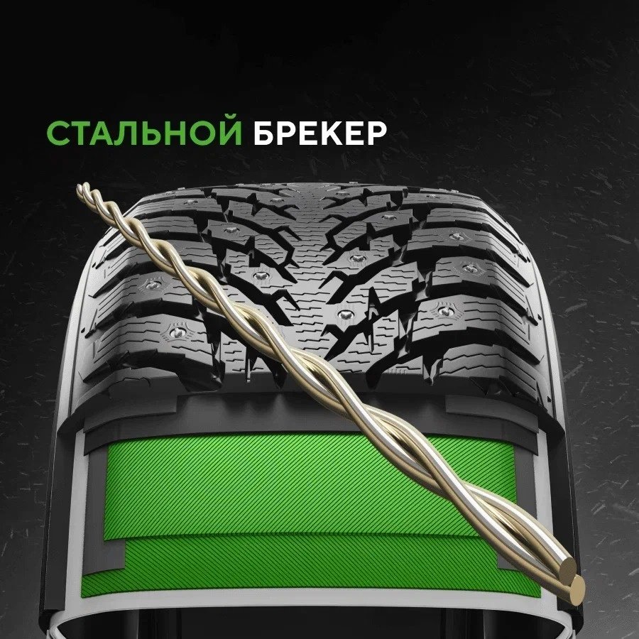 Ikon Tyres (Nokian) Autograph Ice 9 SUV 275/55 R19 115 T с шипами купить,NaN
