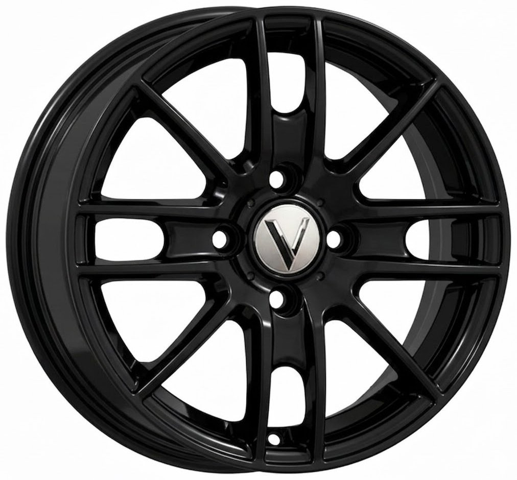 Вектор K173 5.5x14/4x98 D58.6 ET35 4 диска черный купить,NaN