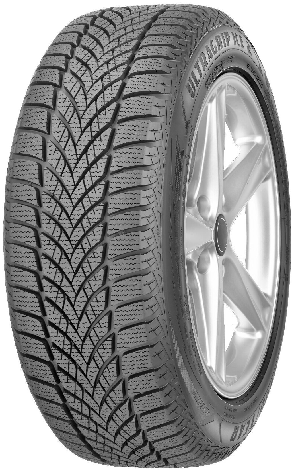 Goodyear UltraGrip Ice 2 245/40 R19 98T без шипов купить,NaN