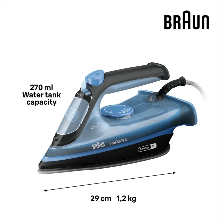Утюг Braun FI3194BK синий купить,51990
