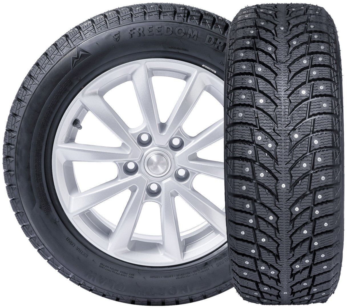 Freedom Drive North Claw 175/70 R13 82 T с шипами купить,NaN