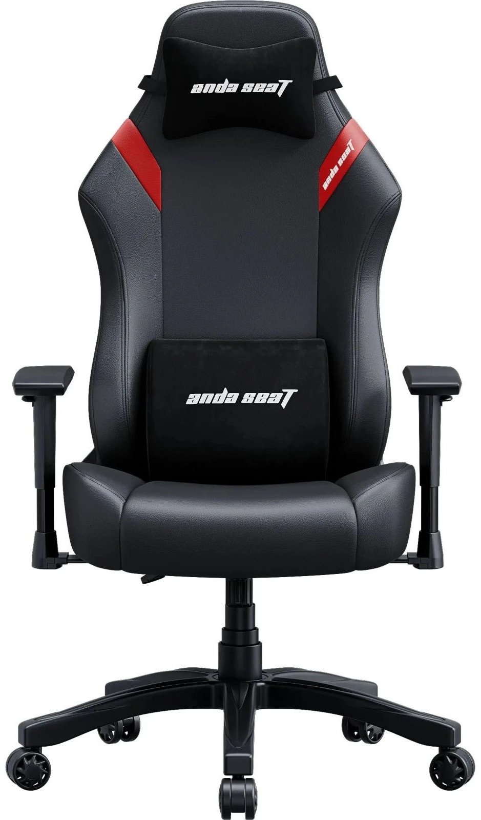 Игровое кресло AndaSeat Luna AD18-44-BR-PV, черный, красный купить,NaN