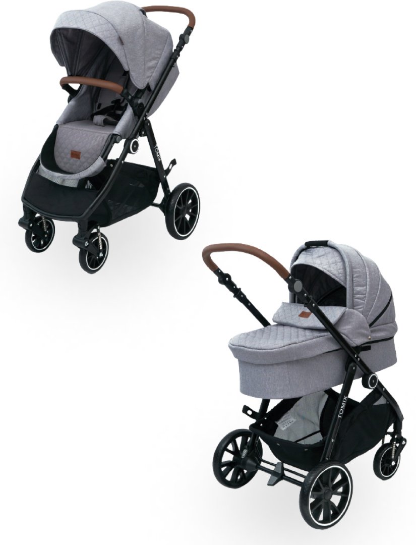 Детская 2в1 Tomix Aura grey купить,NaN