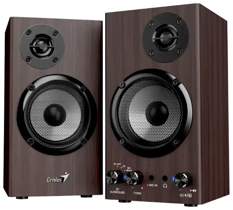 Акустическая система Genius SP-HF520BT коричневый