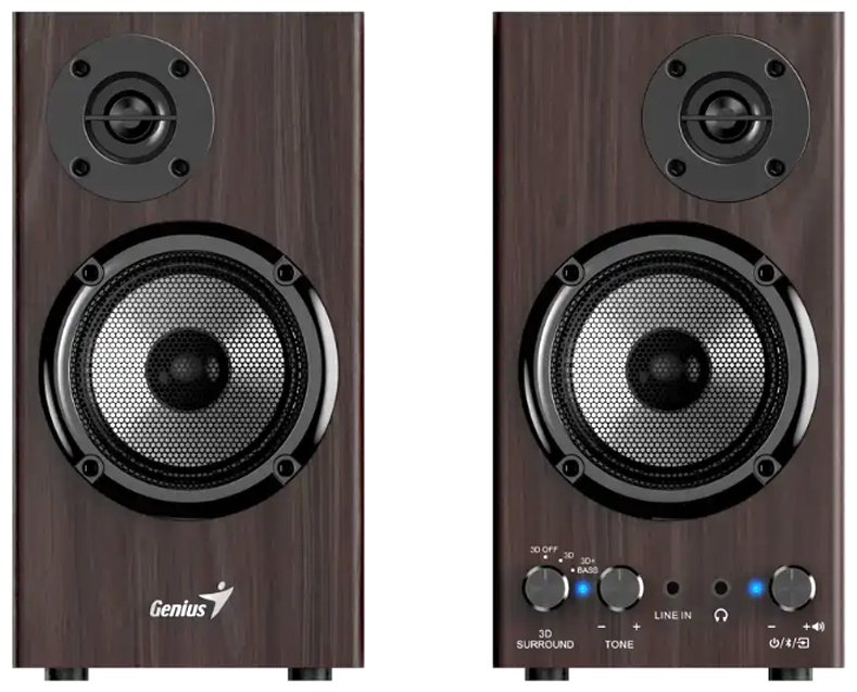 Акустическая система Genius SP-HF520BT коричневый