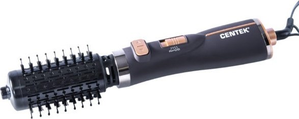 CENTEK CT-2061 фен-щетка черный, золотой купить,16590