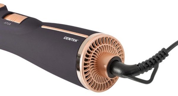 CENTEK CT-2061 фен-щетка черный, золотой купить,16590