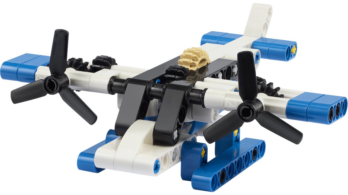 Конструктор LEGO Белый гидросамолет 30736, деталей 82 шт купить,NaN