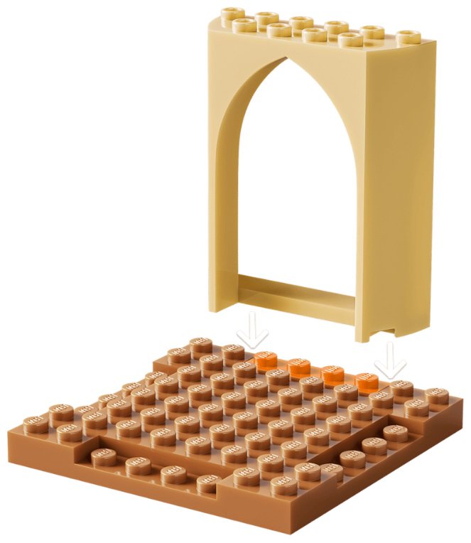 Конструктор LEGO Disney Деревенский дом и лодка Моаны 43282, деталей 85 шт купить,15135