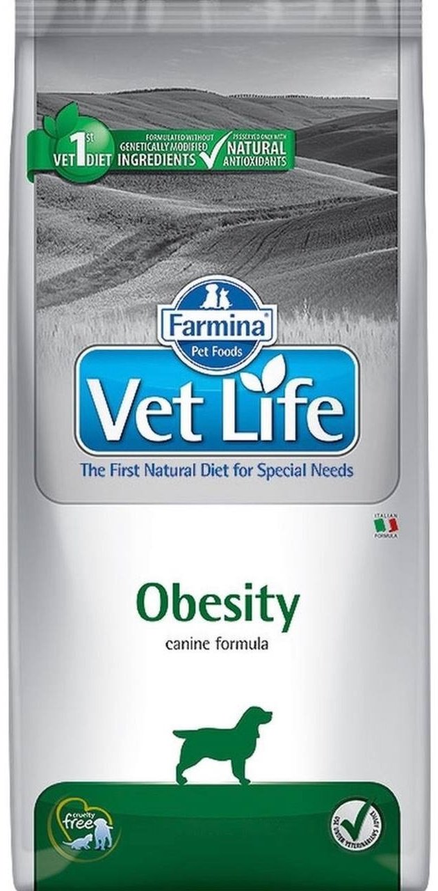 Корм Farmina VetLife Obesity 2 кг купить,NaN