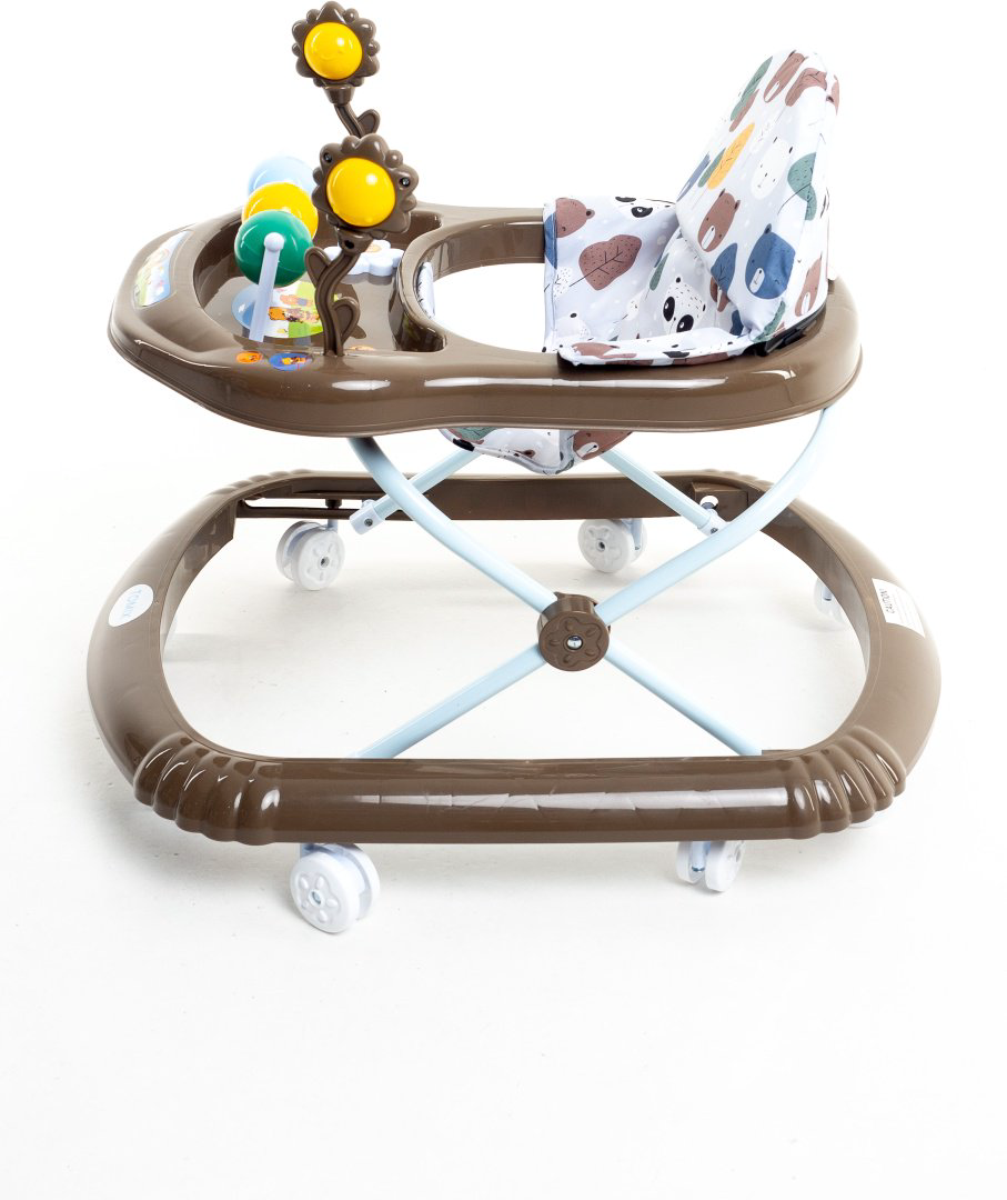 Ходунки Tomix Little Travel Bear коричневые купить,NaN