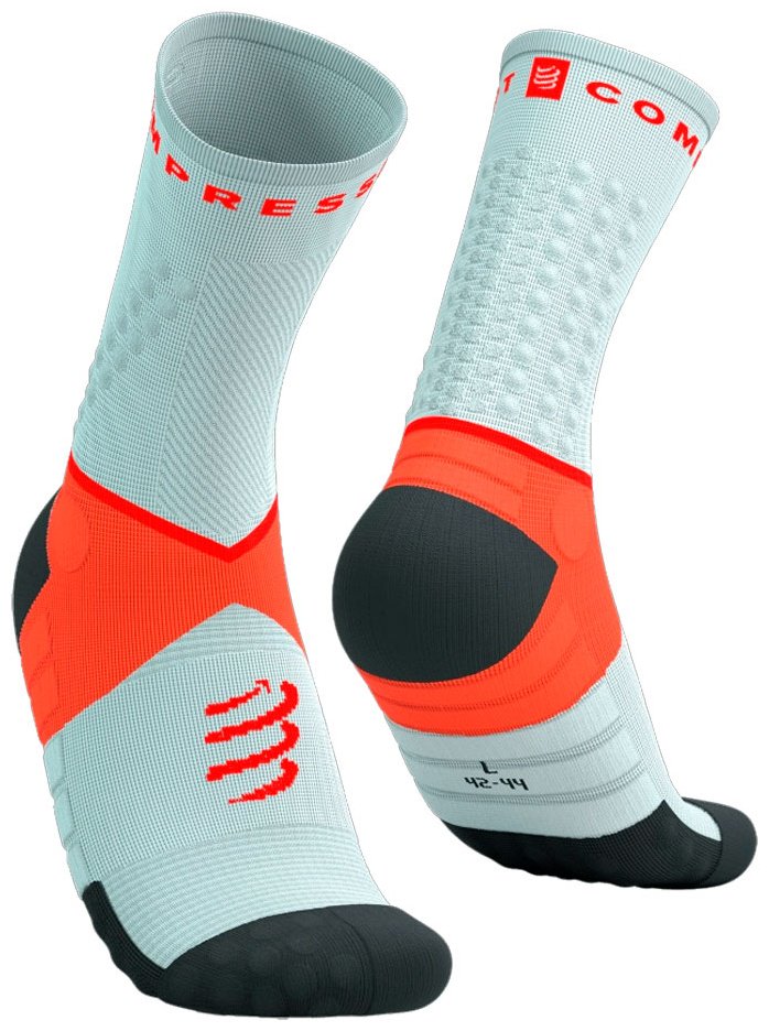 Спортивные носки Compressport 1 пара серый, фиолетовый T4 (45-48) купить,10900