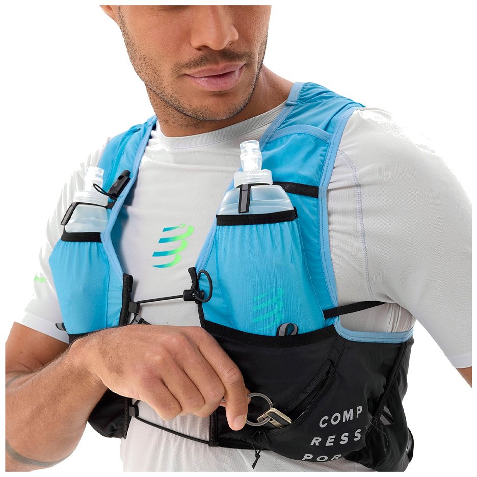 Рюкзак Compressport 7630279472098 для бега 10 синий купить,NaN