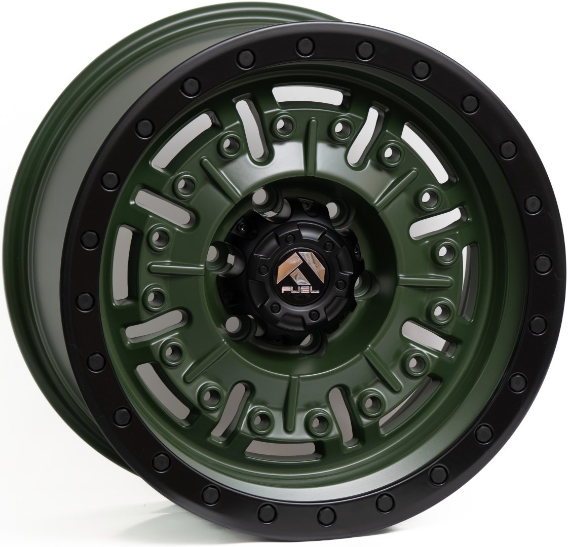 Kipardo JT250-7 9x17/6x139.7 D110.1 ET0 4 диска черный матовый, зеленый купить,NaN