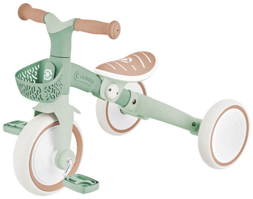 Велосипед Globber Learning Trike 3in1 Plus 2026 one size светло-зеленый