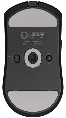 Мышь Lorgar MSE90W черный купить,NaN