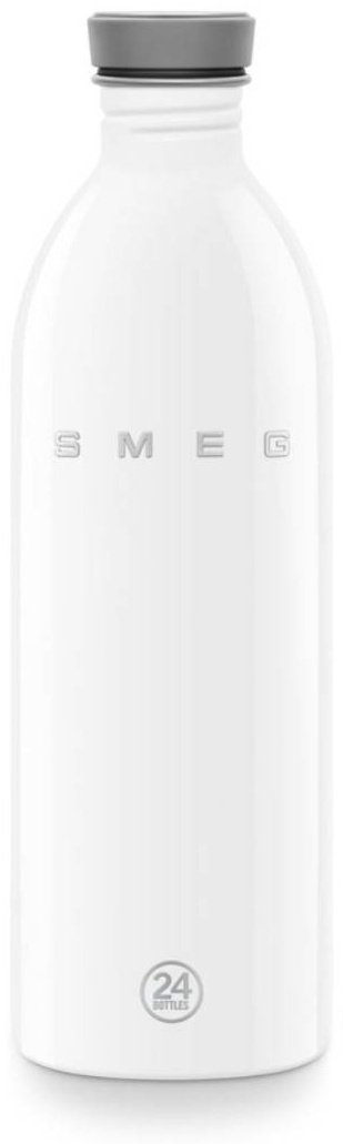 Бутылка Smeg 1 л белый, винтовая, нержавеющая сталь купить,NaN