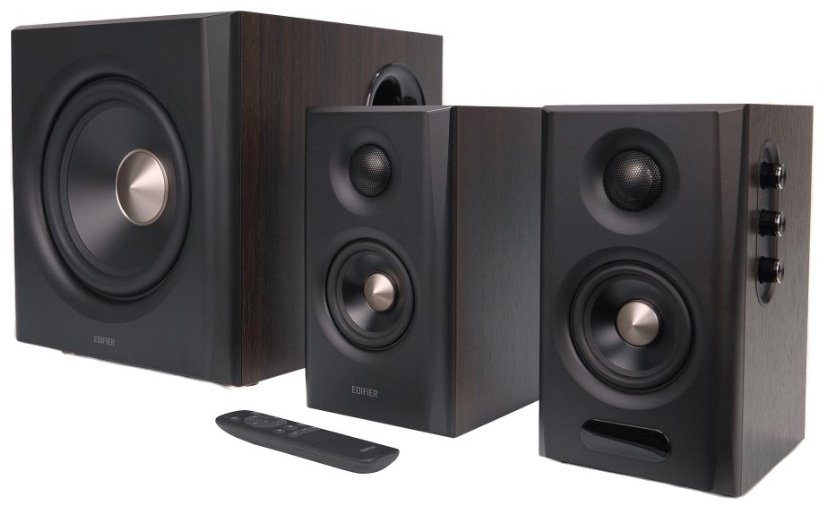 Компьютерные колонки Edifier S355DB коричневый купить,NaN