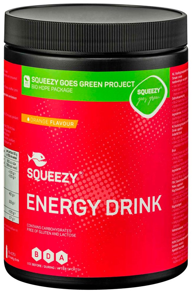 SQUEEZY изотоник ENERGY DRINK Orange 650 г