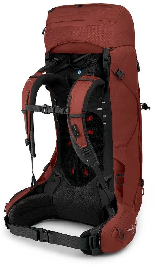 Рюкзак Osprey 10006675 треккинговый 58 красный