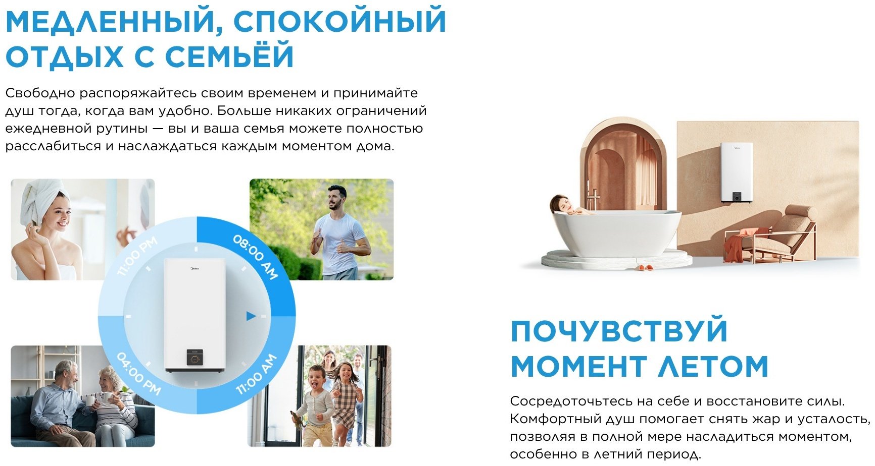Водонагреватель накопительный Midea MWH50-20MD6(CIS)W белый купить,81920
