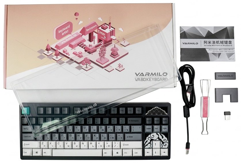 Клавиатура VARMILO Yakumo VA80 Kailh Prestige Silent серый купить,62985
