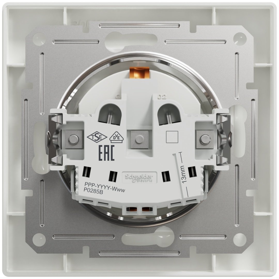 Розетка Schneider Electric EPH2900121, белый купить,NaN