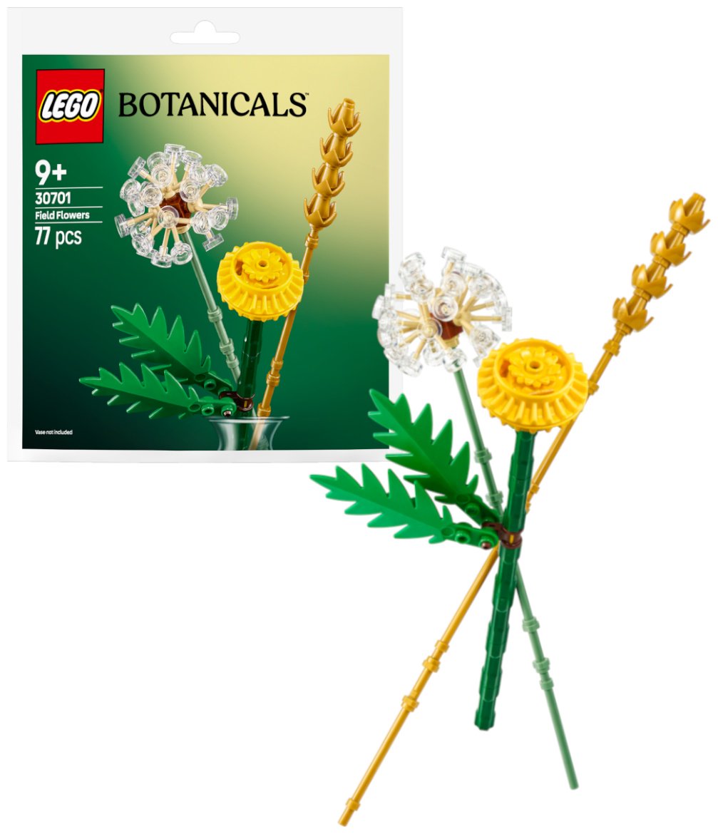 Конструктор LEGO Полевые цветы 30701, деталей 77 шт купить,2986