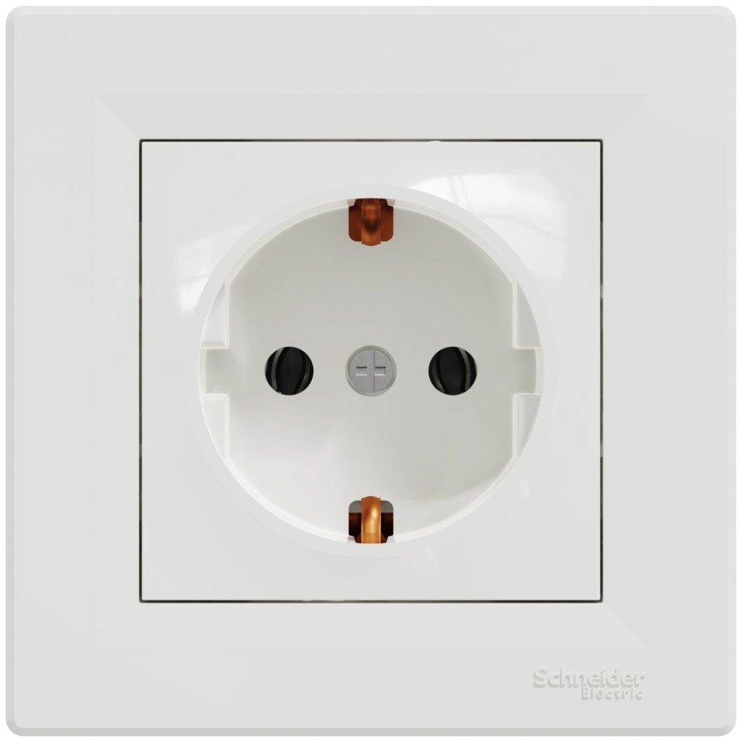 Розетка Schneider Electric EPH2900121, белый купить,NaN