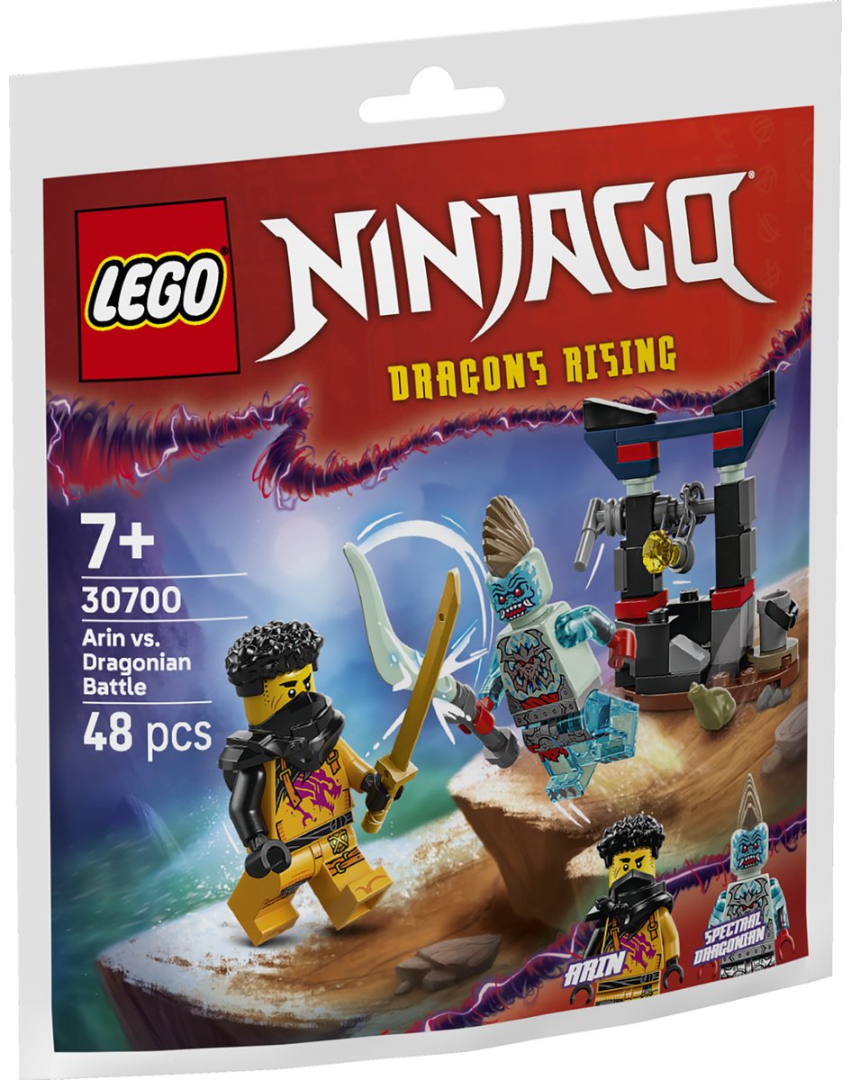 Конструктор LEGO Битва Арина против Драгониана 30700, деталей 48 шт