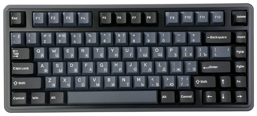 Клавиатура VARMILO Minilo Classic Black 75 HE Huano Mag Marble черный - ForteMarket Клавиатура VARMILO Minilo Classic Black 75 HE Huano Mag Marble черный купить,71985
