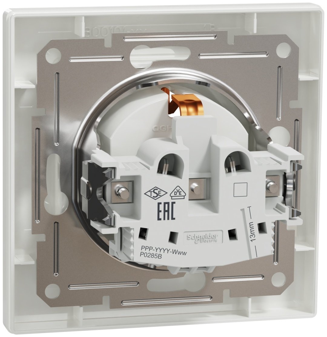 Розетка Schneider Electric EPH2900121, белый купить,NaN