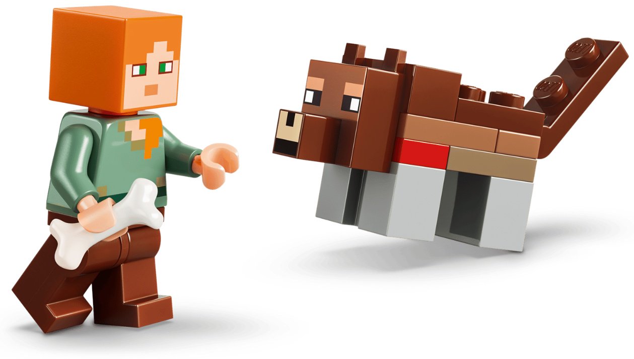 Конструктор LEGO Minecraft Первое ночное приключение 21593, деталей 301 шт купить,27595