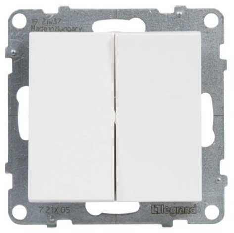 Выключатель клавишный Legrand Suno 721105, белый купить,NaN