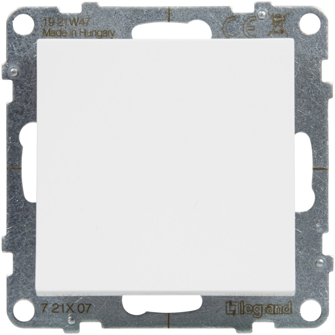 Выключатель клавишный Legrand Suno 721107, белый купить,NaN