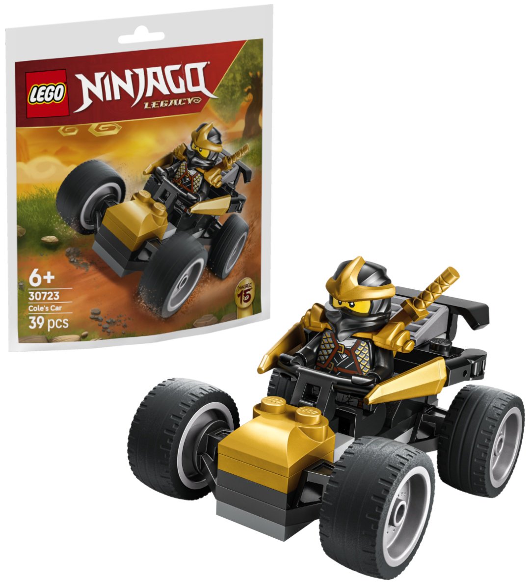 Конструктор LEGO Машина ниндзя Коула 30723, деталей 39 шт