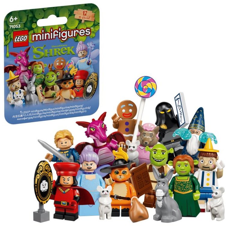 Конструктор LEGO Минифигурки серии Шрек 71053, деталей 7 шт