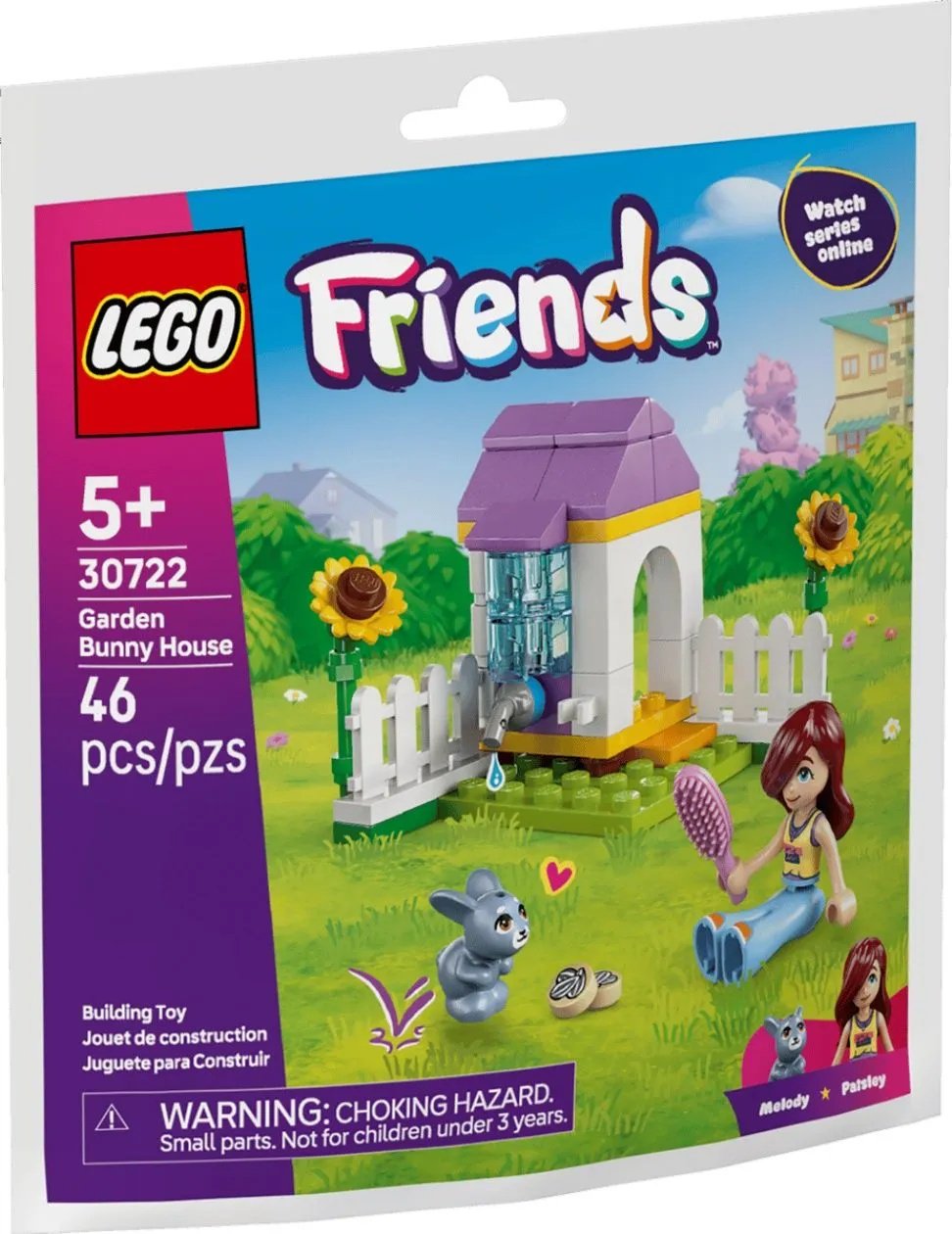 Конструктор LEGO Friends Садовый домик для кролика 30722, деталей 46 шт - ForteMarket Конструктор LEGO Friends Садовый домик для кролика 30722, деталей 46 шт купить,3180