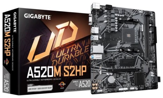 Материнская плата GIGABYTE GIGABYTE A520M S2HP купить,33331
