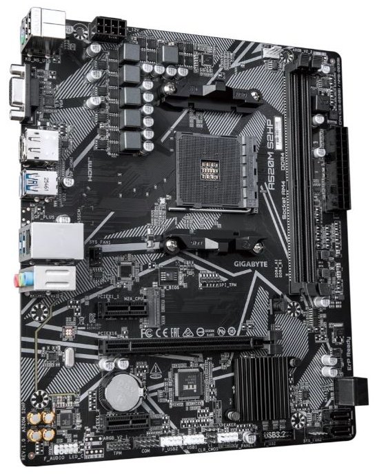 Материнская плата GIGABYTE GIGABYTE A520M S2HP купить,33331