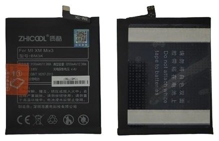 ZHICOOL для Mi Mix 3 3200 мАч купить,NaN