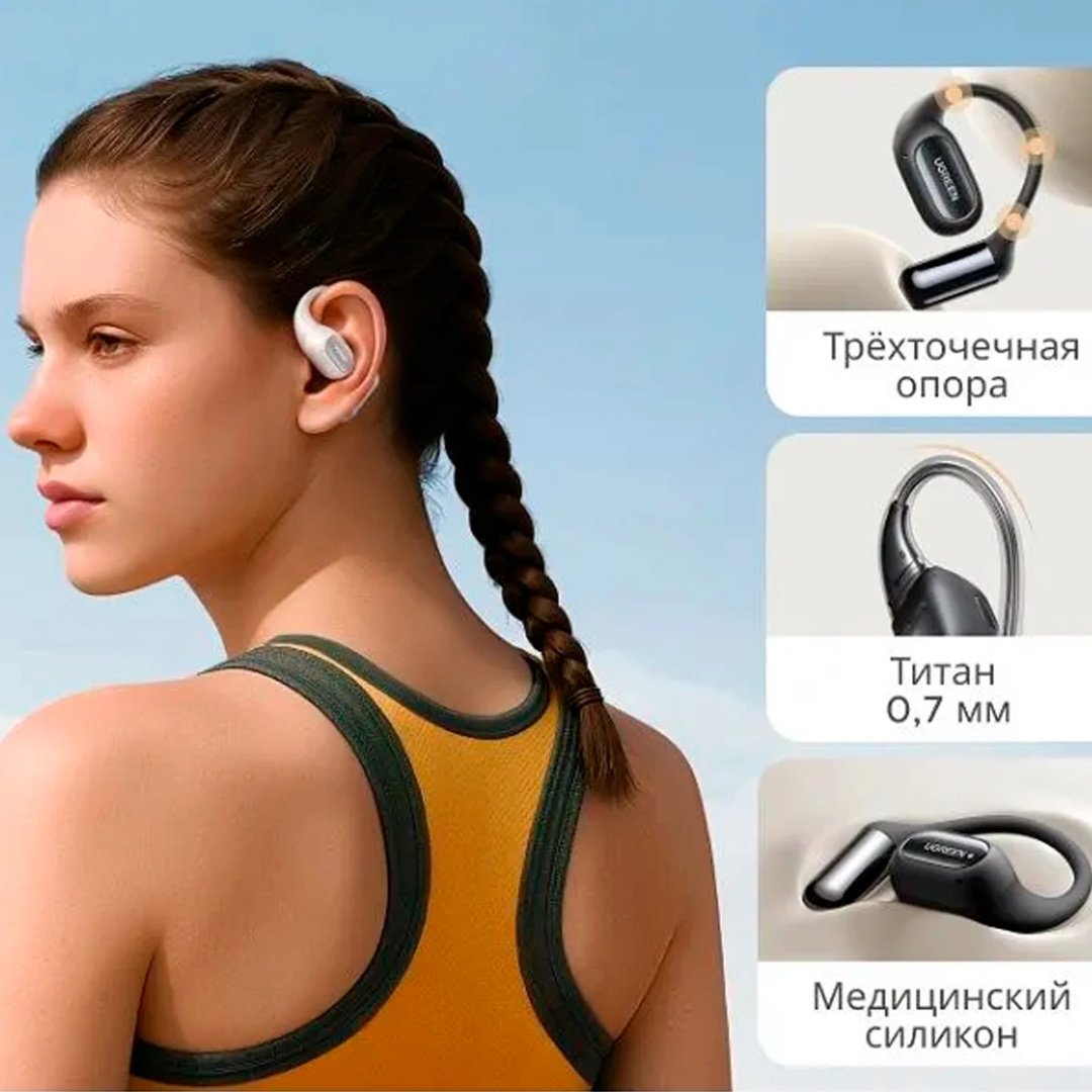 Наушники Ugreen WS213 черный купить,NaN