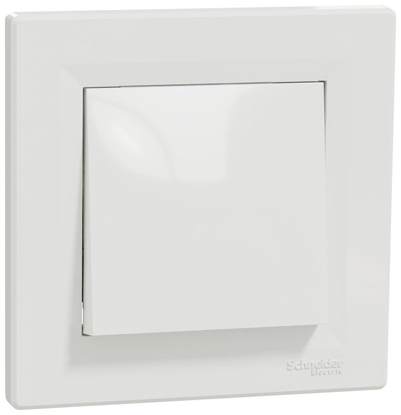 Выключатель клавишный Schneider EPH0400121, белый купить,NaN